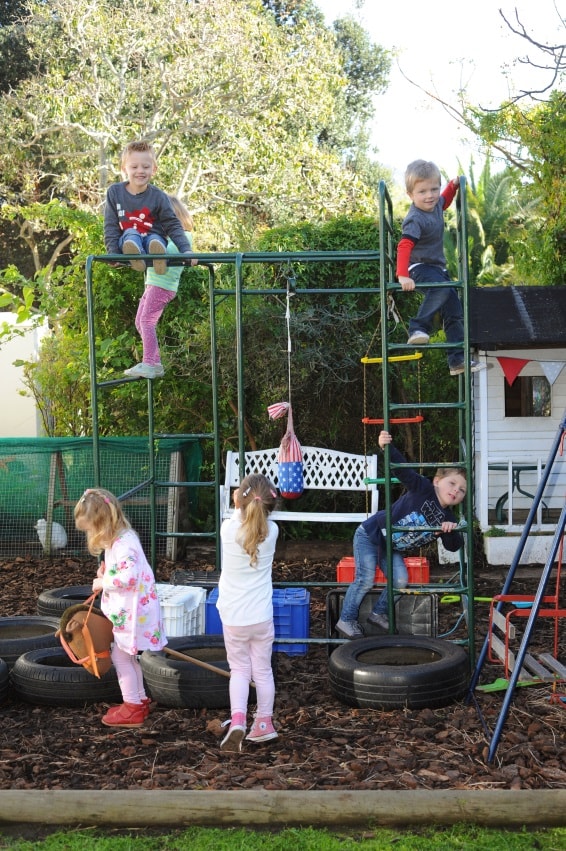 Kids playing